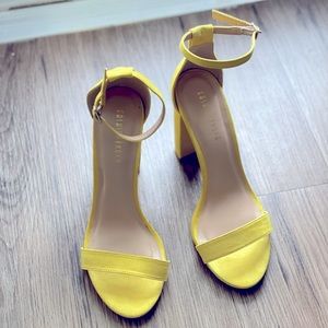 Summer Time Fine Yellow Heel